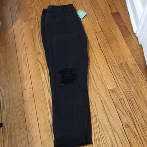 Missguided high rise mom jean